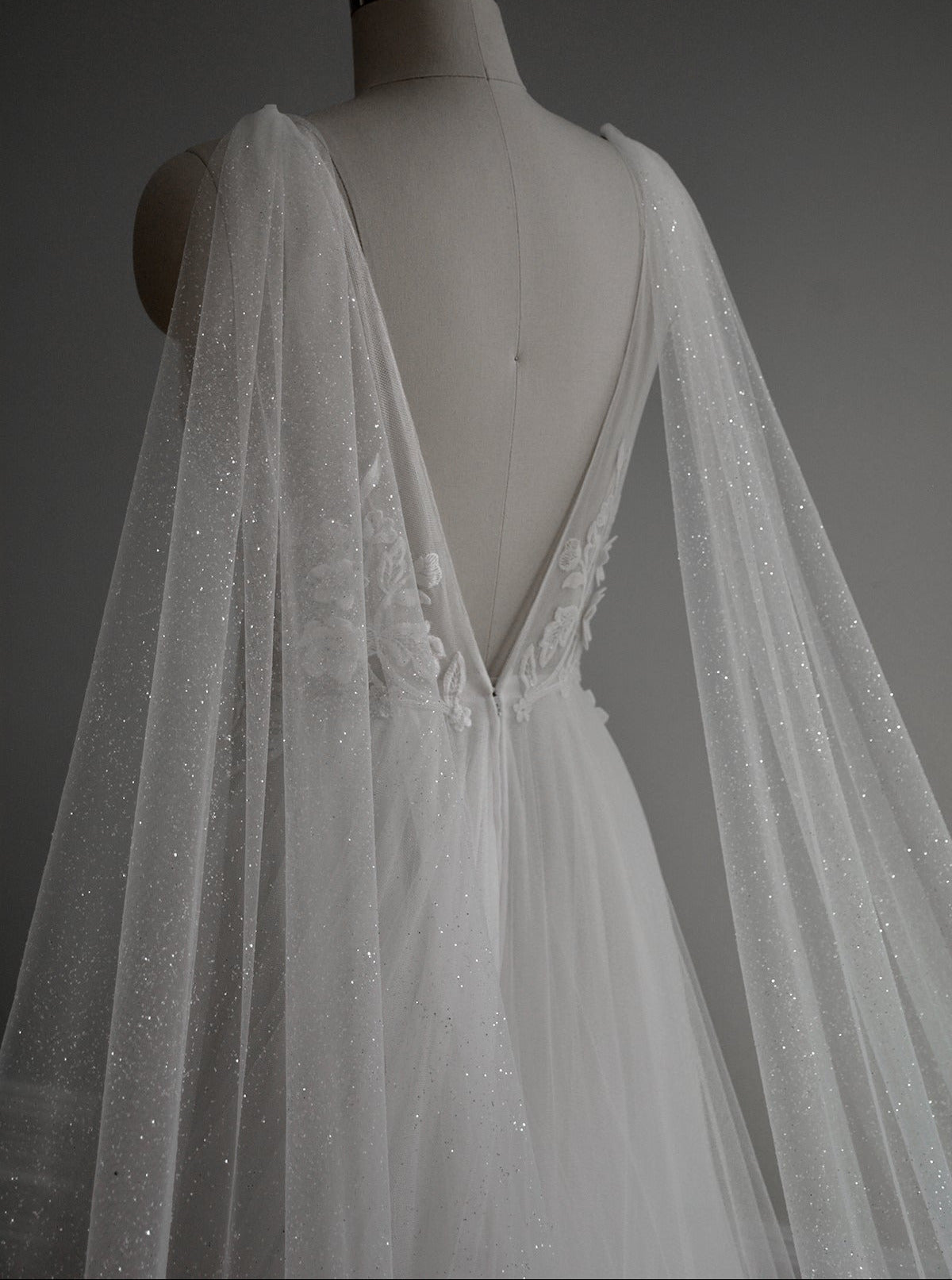 Detachable Tulle Angel Wings (One size)