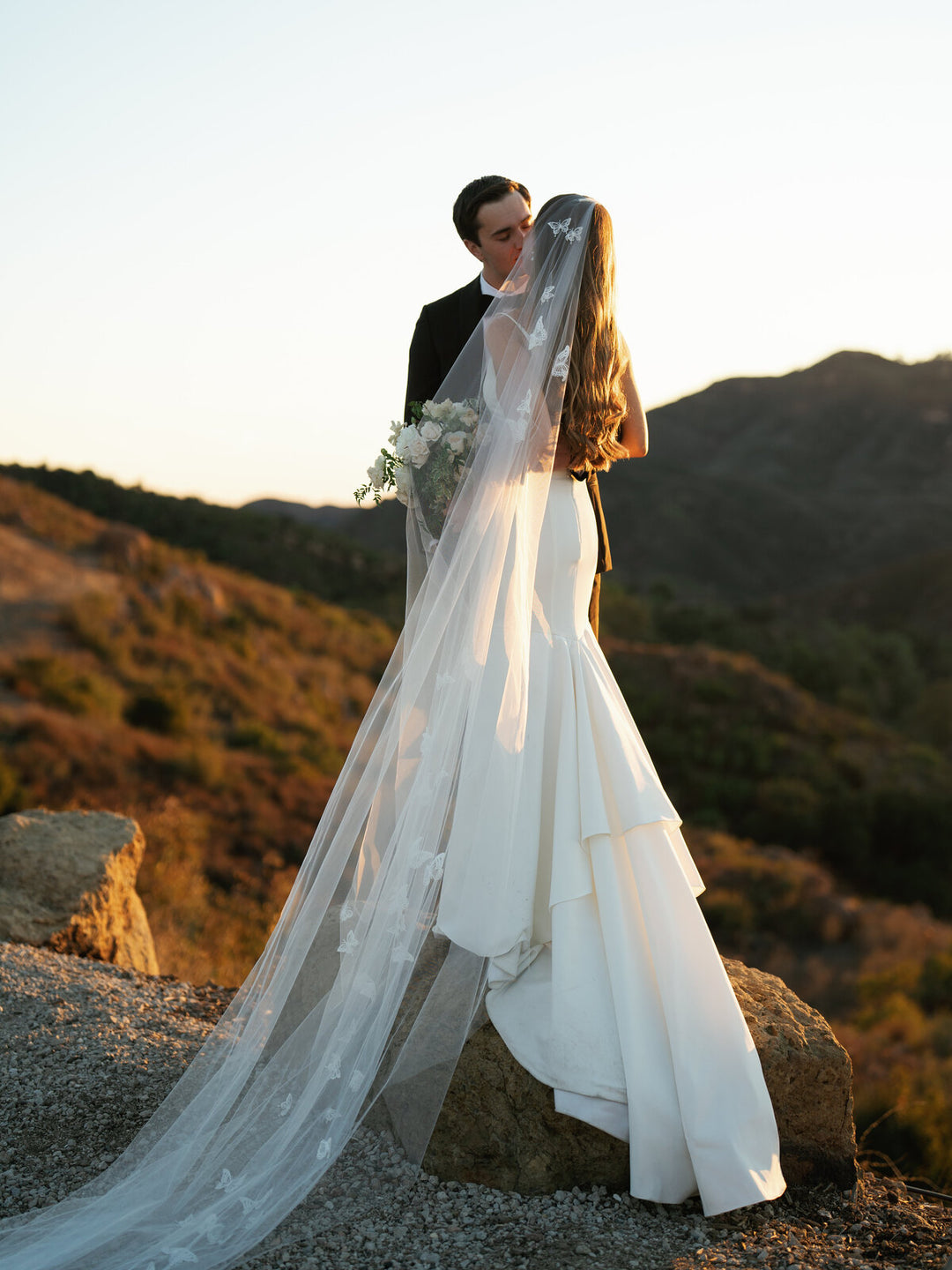 Butterfly veil.