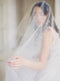 GLAMOUR cathedral wedding veil with crystals