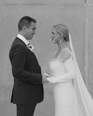 NATHALIE | French Silk Wedding Veil