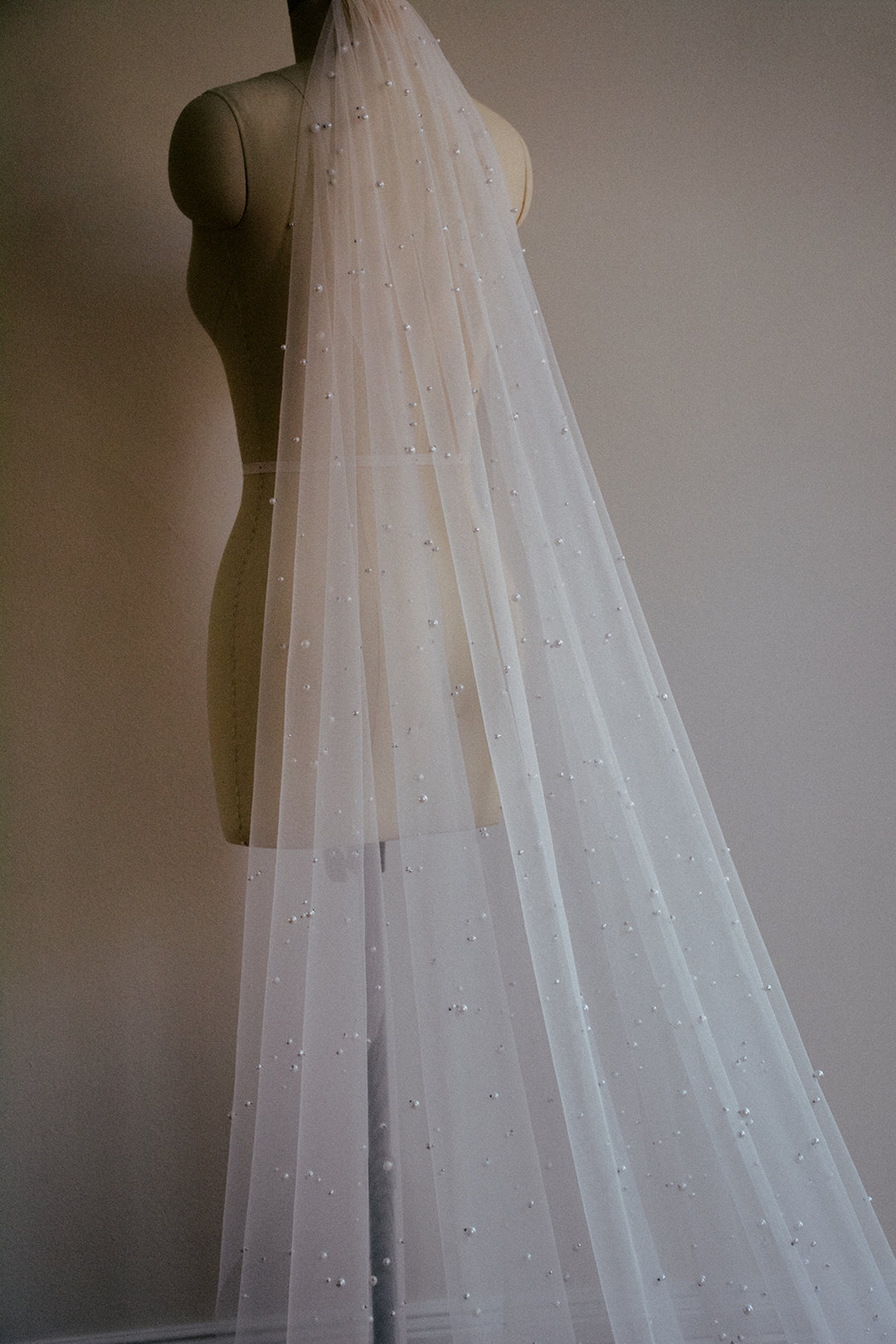 Ombre Pearl Veil – The Dress Bride