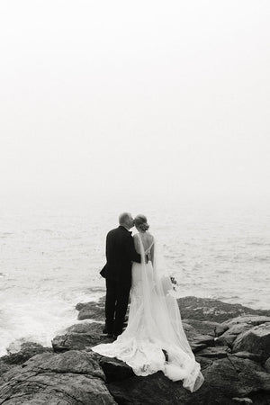 sparkling tulle bridal wings on bride M