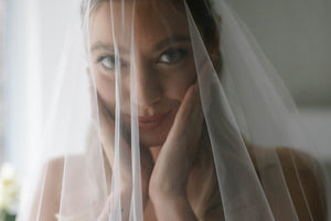 SOPHIA sheer blusher veil