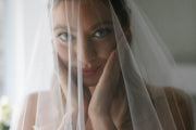 SOPHIA sheer blusher veil