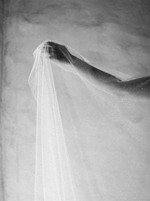 STARDUST sparkling wedding cape