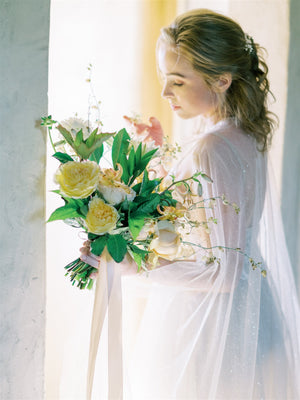 STARDUST sparkling wedding cape