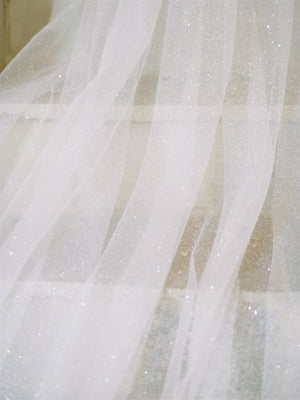 STARDUST sparkling wedding cape