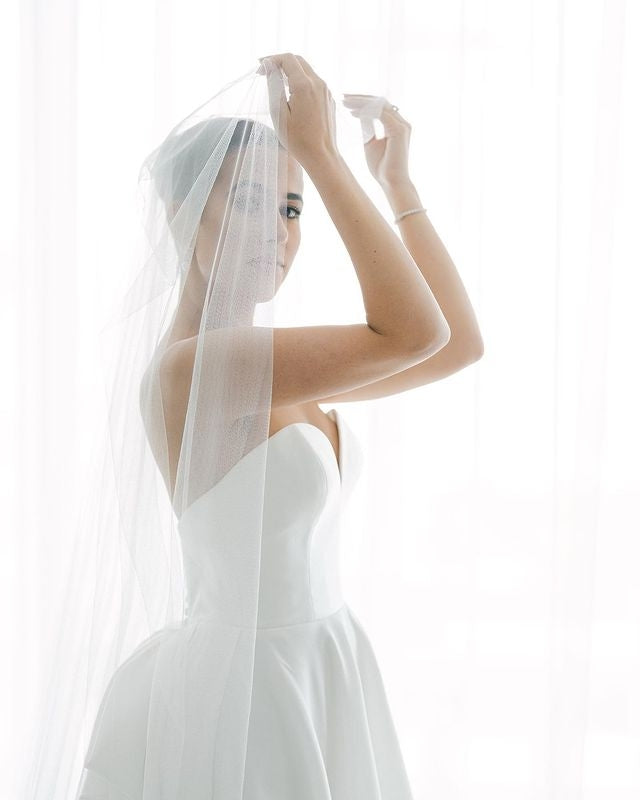 VIVIANNE | Bridal Veil with Blusher