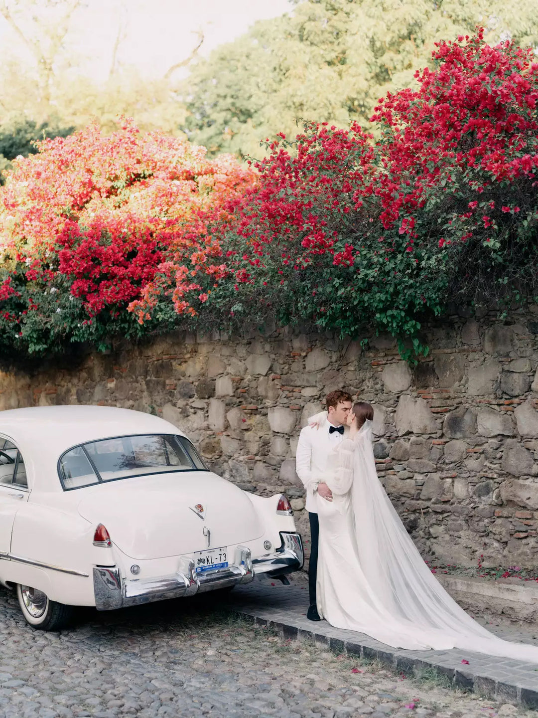 ACACIA bridal veil with long blusher