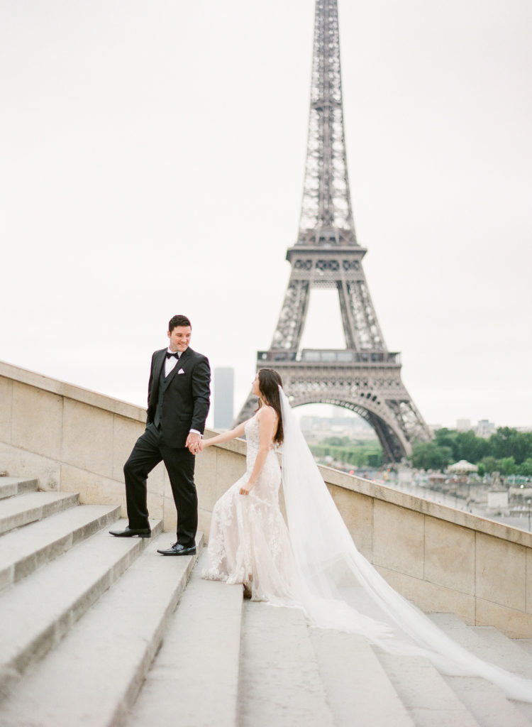ADDISON | Sheer Wedding Veil with Long Blusher – Noon on the Moon