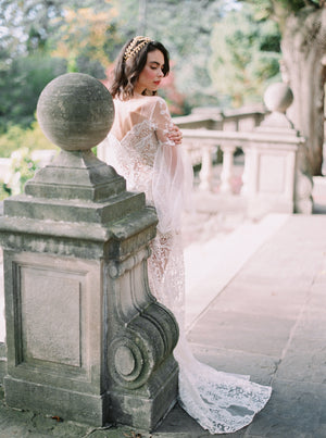 ALEXANDRIA | Gold Wedding Crown - Noon on the Moon