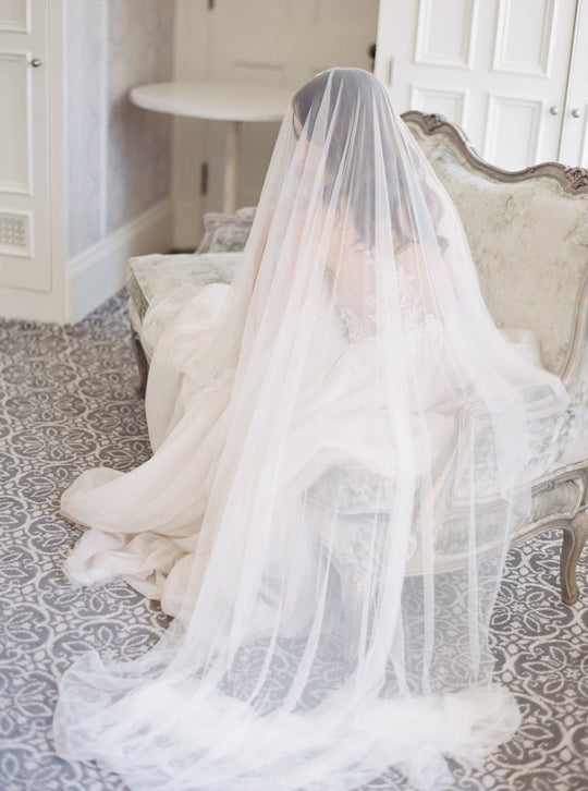 ANGELIQUE french silk drop veil