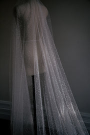 AURORA blusher veil with sparkle