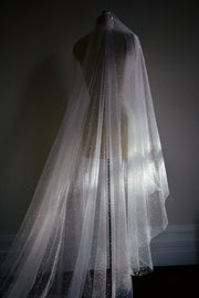 AURORA blusher veil with sparkle