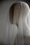 CAPELLA sparkling wedding veil with blusher