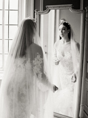 CELESTE gold bridal crown