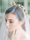 CELESTE gold bridal crown