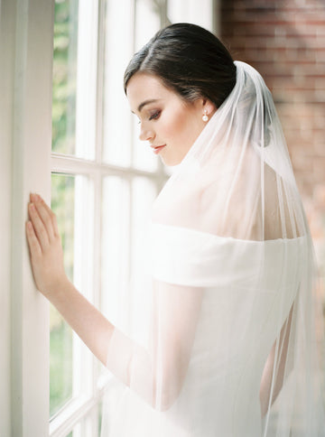 CLARA minimalist wedding veil