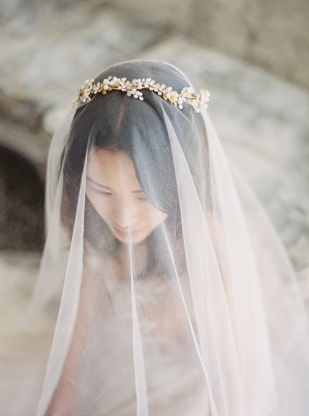COLETTE | Floral Wedding Crown - Noon on the Moon