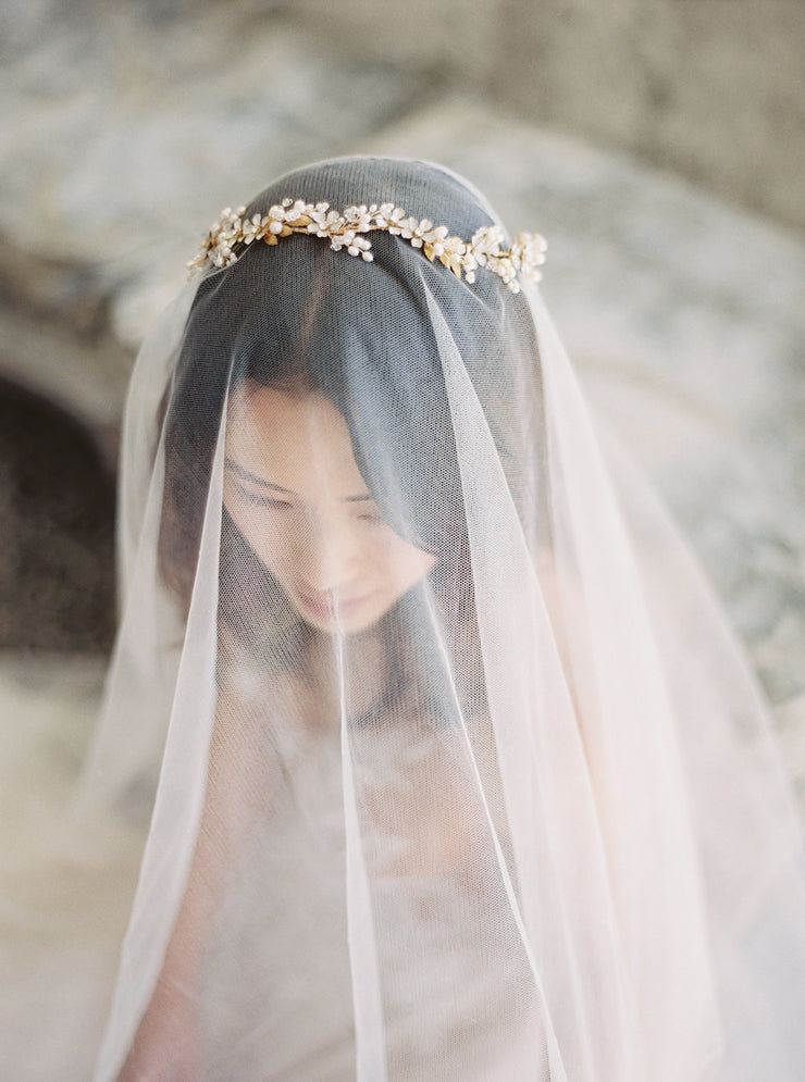 COLETTE | Floral Wedding Crown - Noon on the Moon