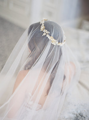 COLETTE | Floral Wedding Crown - Noon on the Moon
