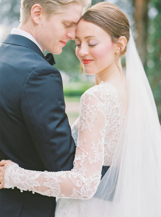 ELIZABETH english silk tulle wedding veil