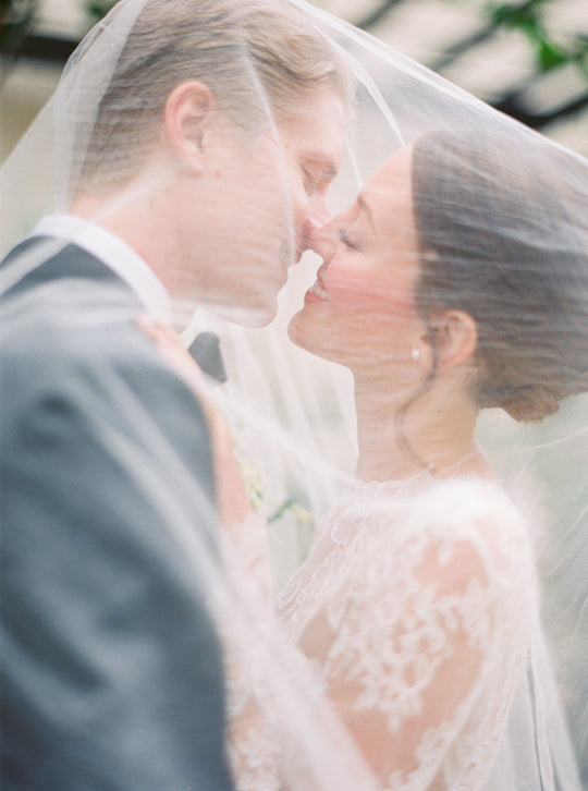 ELIZABETH english silk tulle wedding veil