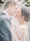 ELIZABETH english silk tulle wedding veil