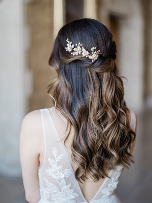 ESME | Floral Wedding Hair Pins - Noon on the Moon