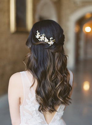 ESME | Floral Wedding Hair Pins - Noon on the Moon