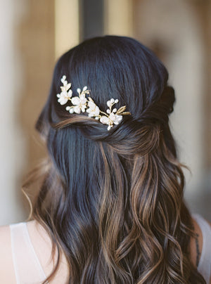 ESME | Floral Wedding Hair Pins - Noon on the Moon