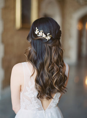 ESME | Floral Wedding Hair Pins - Noon on the Moon