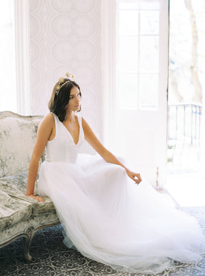 ETOILE | Star Wedding Crown - Noon on the Moon