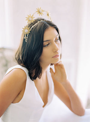 ETOILE | Star Wedding Crown - Noon on the Moon