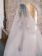 EVANGELINE long blusher veil