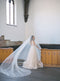 EVANGELINE long blusher veil