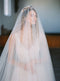 EVANGELINE long blusher veil