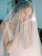 EVANGELINE long blusher veil