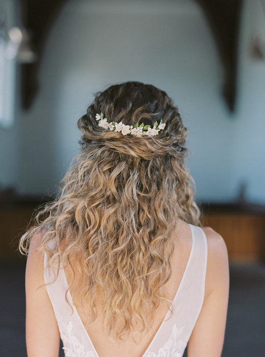 FIRST BLOOM | Floral Bridal Headpiece