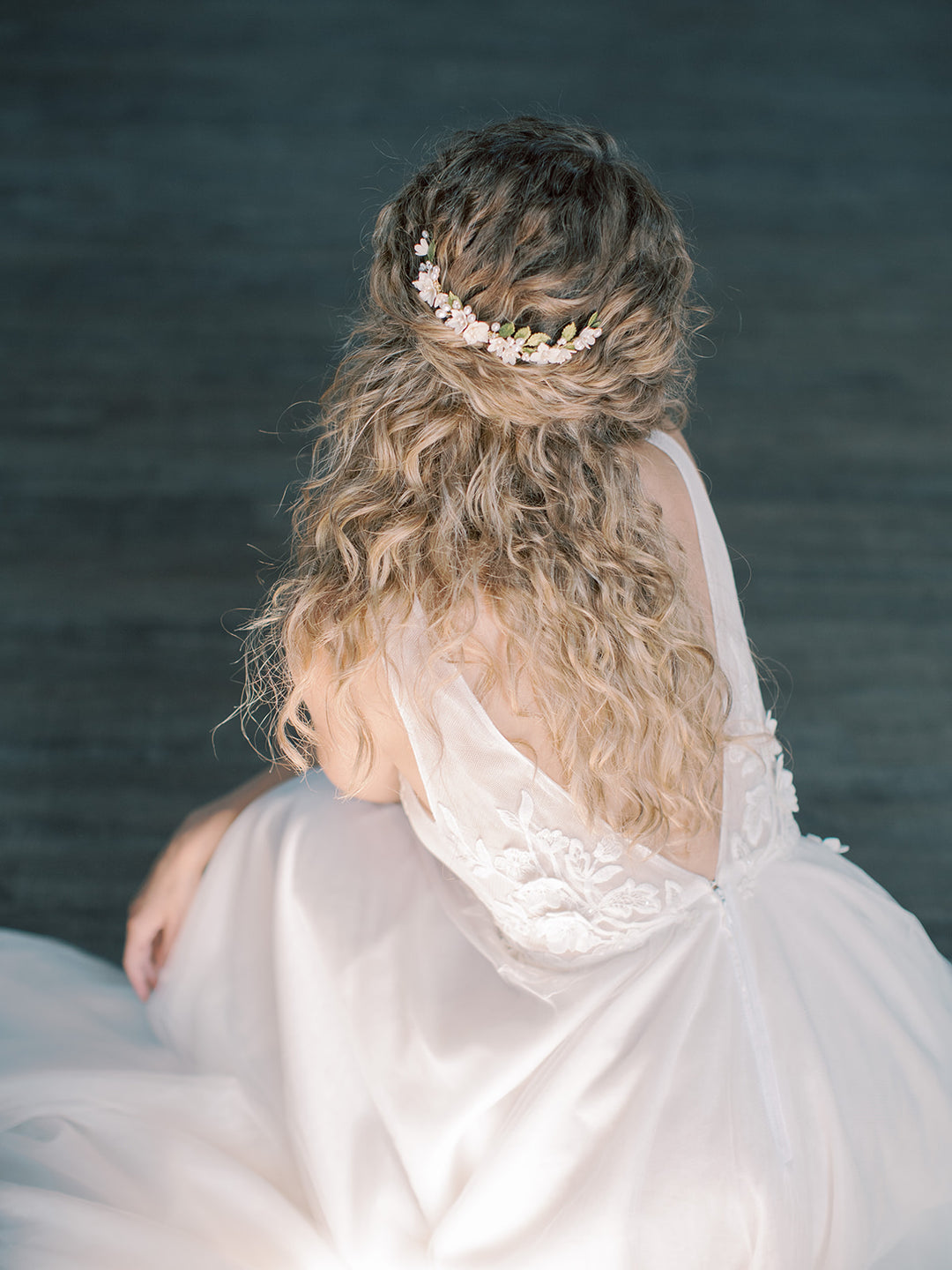 FIRST BLOOM | Floral Bridal Headpiece