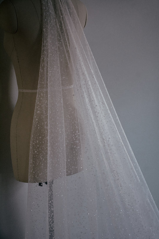 GALAXY | Bridal Veil with Sparkle