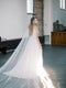 JOIE bridal cape with butterflies