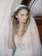 MANON Juliet cape veil with lace