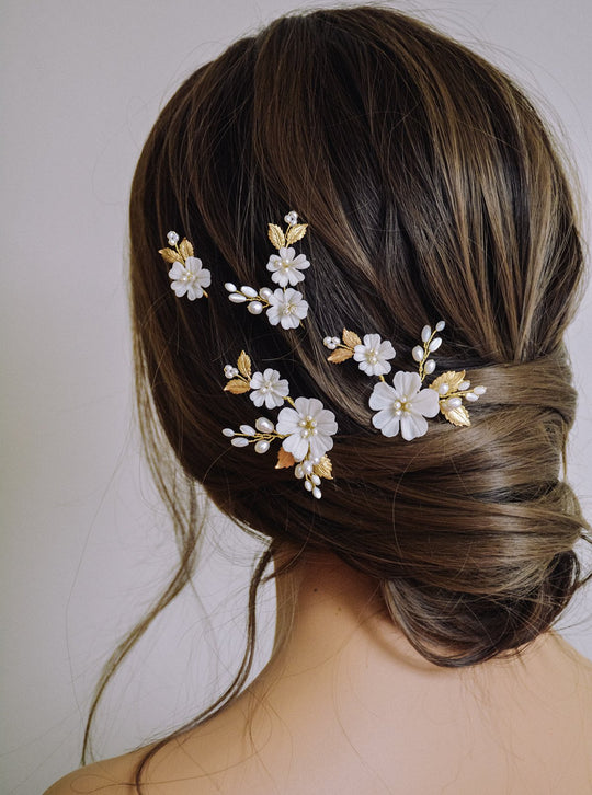 MAYLEE floral bridal headpiece