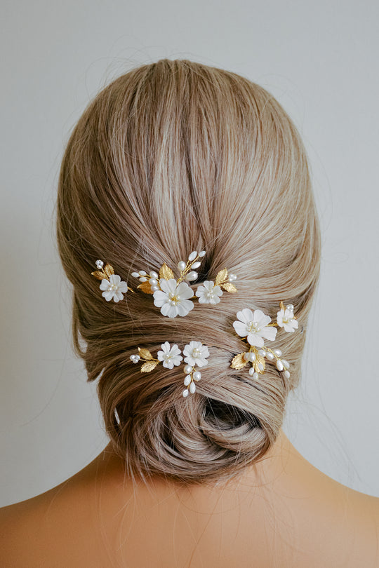 MAYLEE floral bridal headpiece