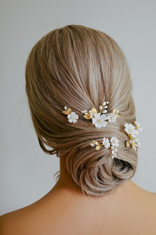 MAYLEE floral bridal headpiece