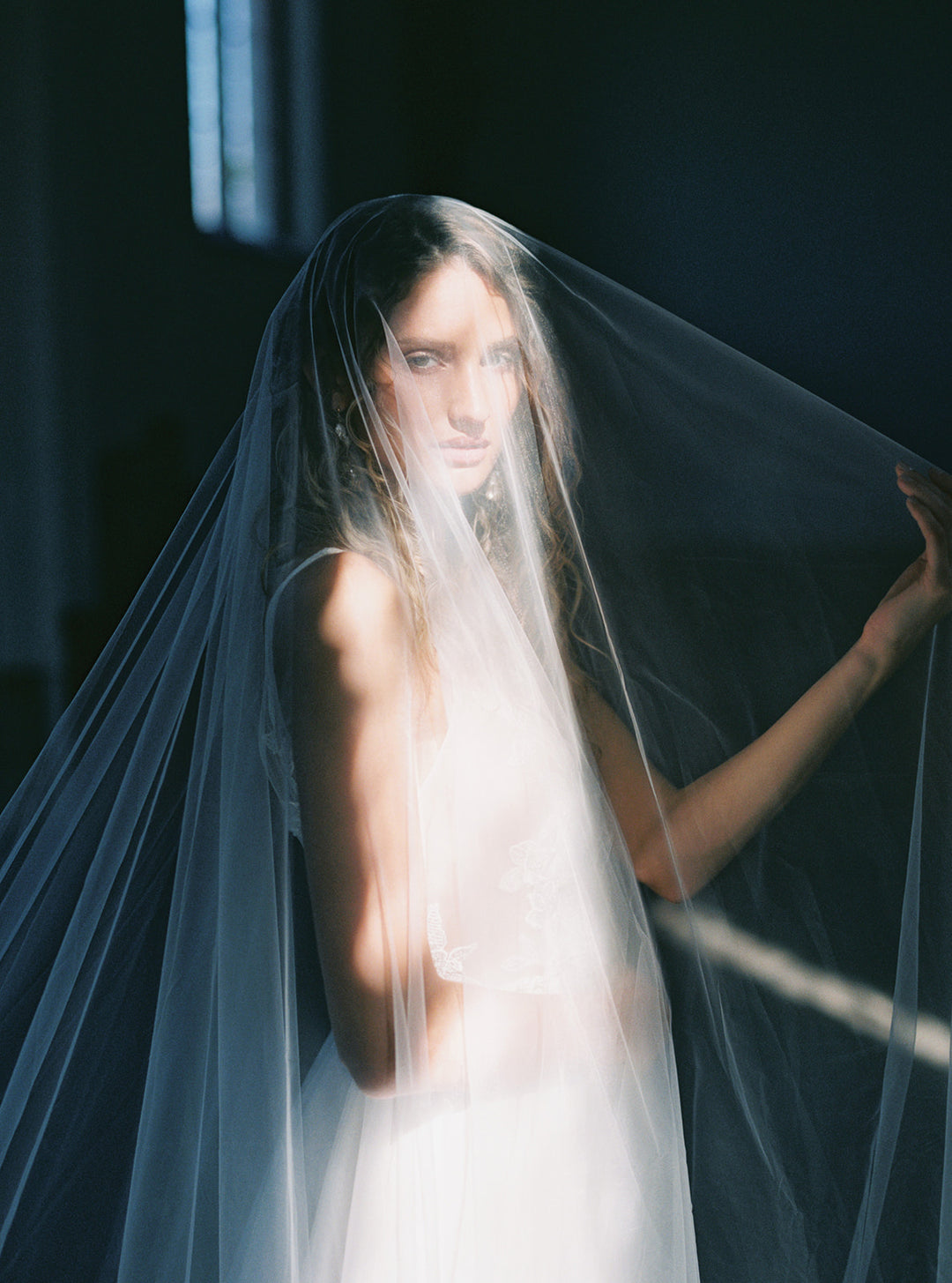 MIRAGE sheer drop veil