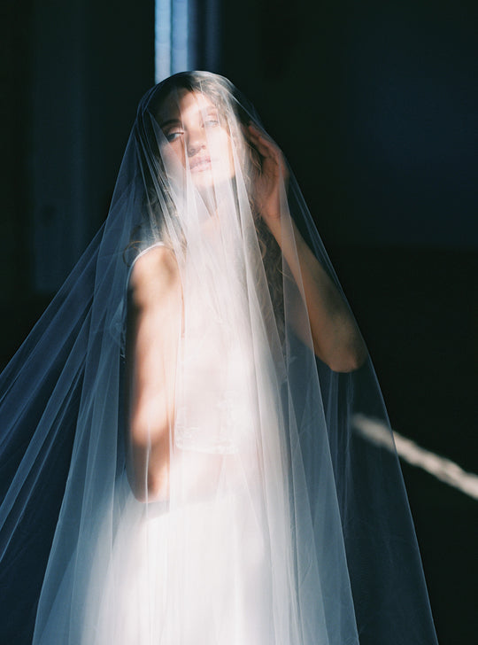 MIRAGE sheer drop veil