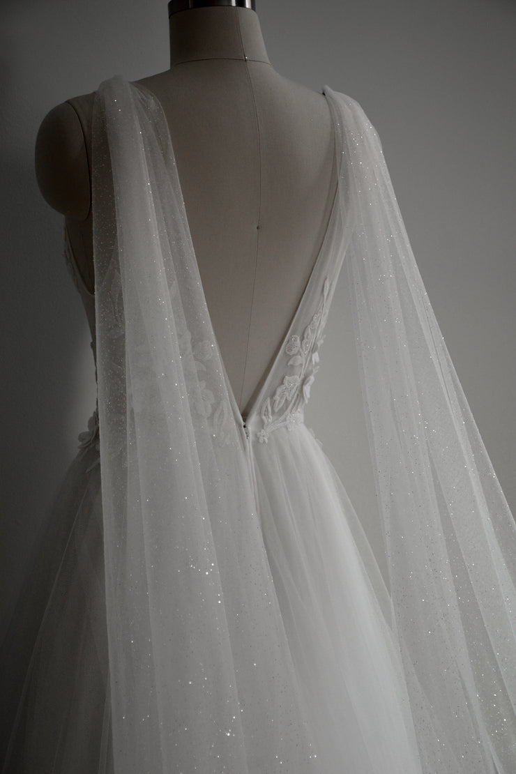 PHOENIX | Detachable Sparkling Tulle Wings - Noon on the Moon