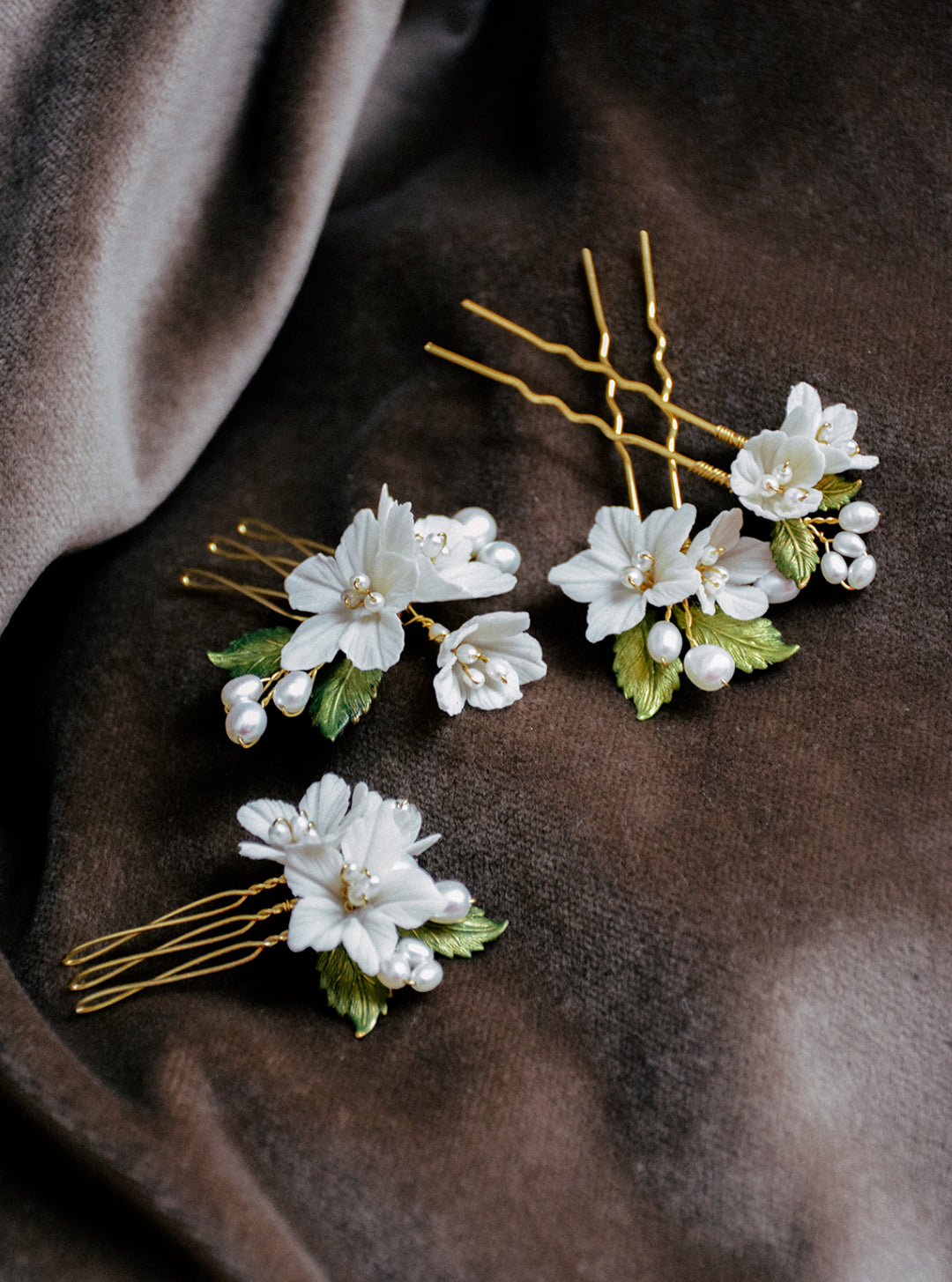 POEME bridal hair pins